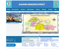 Tablet Screenshot of ddinajpur.gov.in